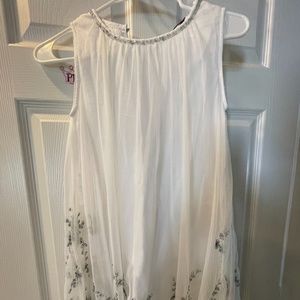 White Dress W / sequins